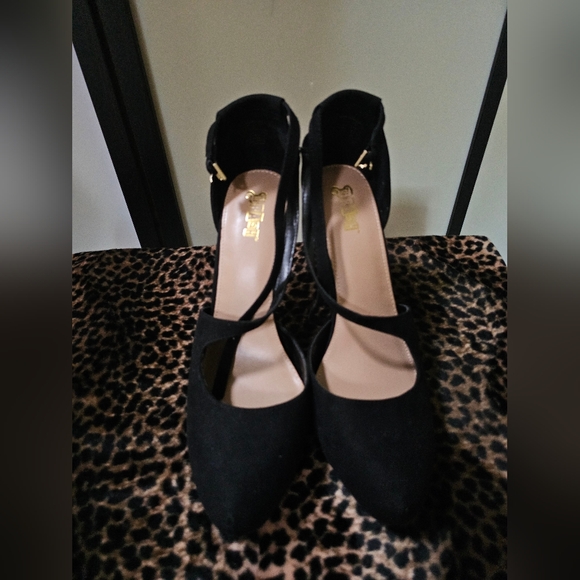 NEW BRASH HIDDEN PLATFORM SHOES HEELS SIZE 12 Heel 4.5" - Picture 2 of 13